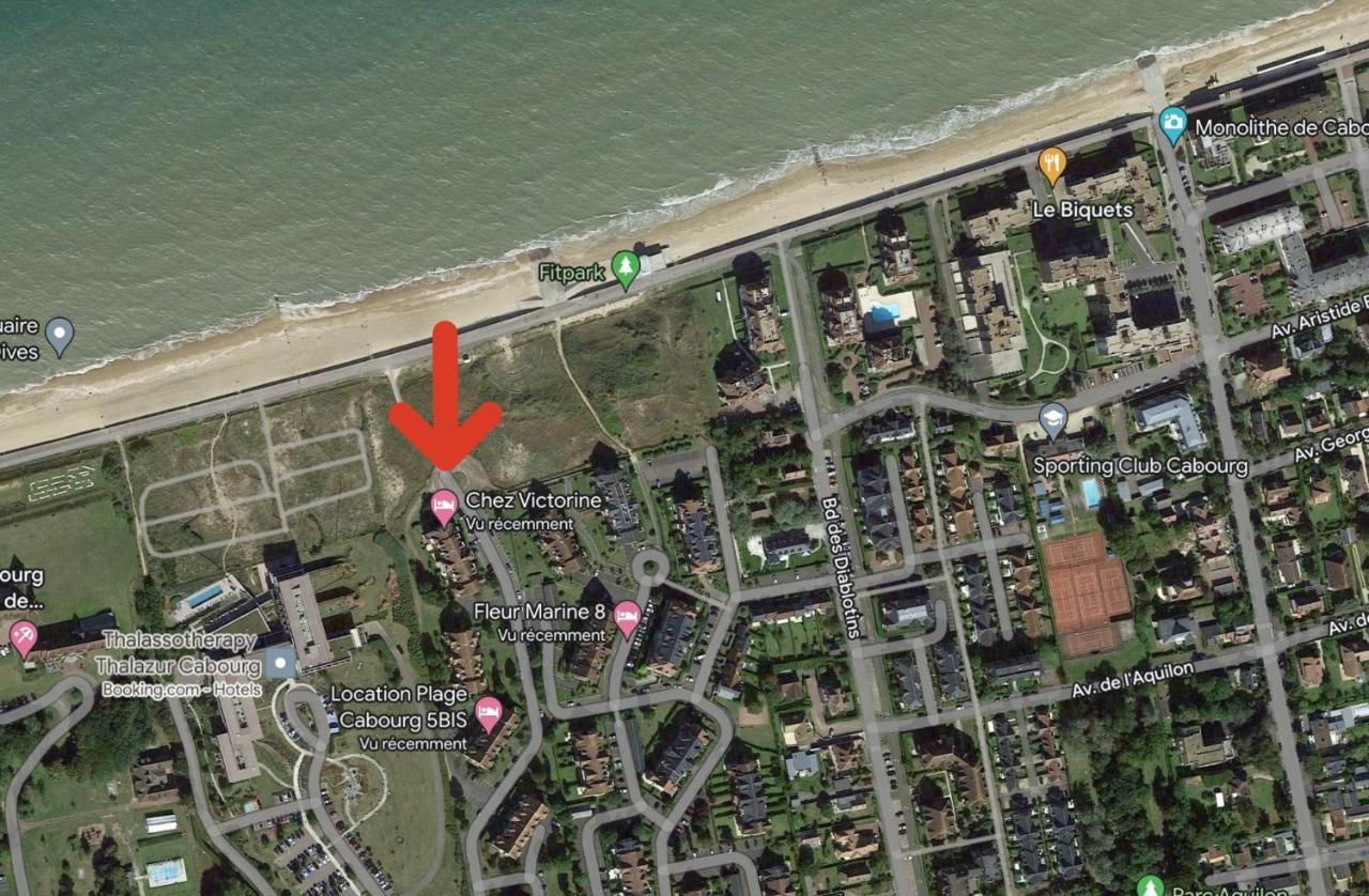Joli Studio Pres Du Front De Mer Cabourg Εξωτερικό φωτογραφία